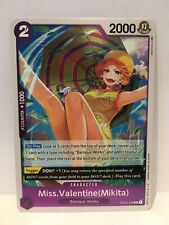 Miss. Valentine (Mikita) OP04-066 R (Foil Version) One Piece Trading Card Game picture