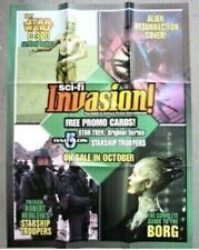 Promo Poster -Sci-Fi Invasion 1997-FREE PROMO CARDS POSTER- A19-44 picture