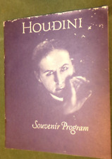 Houdini Souvenir Program 1979 Jacobs Antique Jewels Series HTF Magician picture