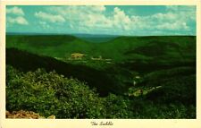Vintage Postcard- The Saddle, Allegheny Front, W. VA UnPost 1960s picture