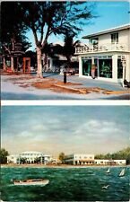 Keystone Hotel Motel Apartments Cottages Gulf Mexico Vintage Unposted Postcard picture