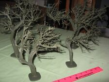 MEDIUM REALISTIC WOODEN BARE / WINTER / TWISTED TREES VILLAGE DEPT 56 ACCESSORY picture