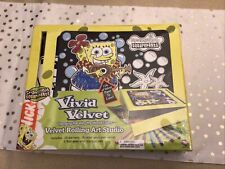 Vivid Velvet Spongebob Squarepants Velvet Rolling Art Studio Kit New In Box picture