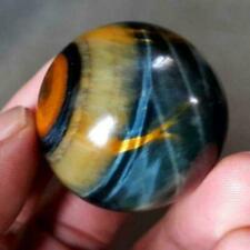 Natural Blue Tiger's Eye Jasper Quartz Sphere Crystal Rock Healing Ball/ picture