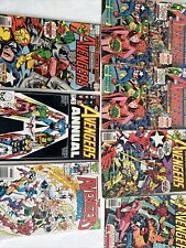 Avengers #147 (x2) 153 156 157 & Annuals 12 & 15 Marvel Comic Books LOT Of 7 picture