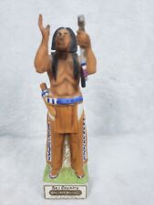 Ski Country Sioux Native American Indian Decanter Label Whiskey Vintage 1970s picture