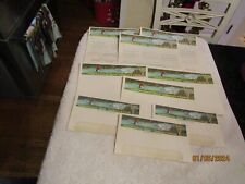 Vintage Western Union Fathers Day Greeting Message Sheet Envelope Set 3 1968 NOS picture