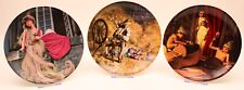 Lot Of 3 Bradex Collectable Decorative Plates picture