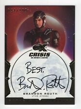 CZX Crisis on Infinite Earths Brandon Routh as The Atom auto card #41/100 picture
