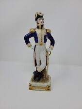 German Scheibe Alsbach Marked Porcelain Napoleonic Officer Figurine Exelmans picture