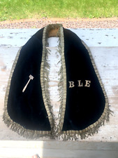 Vintage Rare BLE Bessemer & Lake Erie Railroad Uniform Vest W/ Pins (69) picture