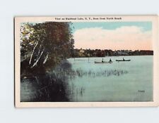Postcard View on Highland Lake, Seen from North Beach, Highland Lake, New York picture
