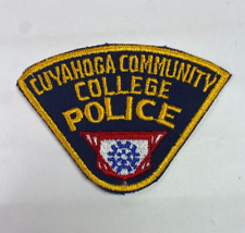 Cuyahoga Community College Police Ohio Patch E3 picture