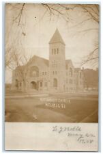 1908 Methodist Church Mitchell South Dakota SD RPPC Photo Antique Postcard picture