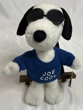 Peanuts Snoopy Joe Cool Plush 10” Blue Shirt Sun Glasses Stuffed Animal picture
