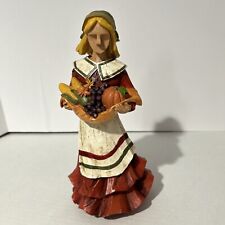 Thanksgiving Autumn Fall Harvest Angel Figurine picture
