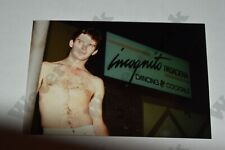 shirtless man nite club candid beefcake gay int VINTAGE PHOTOGRAPH Hf picture