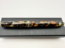 WAHL EVERSHARP OVERSIZE EQUIPOISED BLACK AND PEARL FOUNTAIN PEN M 14K FLEX picture