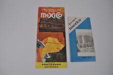Vintage Mexico Tour Brochure Greyhound 1960’s picture
