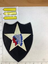WW2 VINTAGE US ARMY 2nd INFANTRY DIVISION PATCH picture