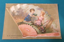 ANTIQUE VICTORIAN TRADE CARD ADVERTISING COLORFUL CRACKERS CAKES ST. PAUL MN picture