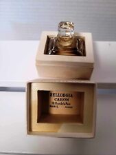 Vintage BELLODGIA Perfume Caron Bottle France Collectible3 0ml picture