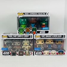 Funko Star Wars 3 Pack Lot Ewok Three Pack Bespin Walmart Exclusive NEW in Box picture