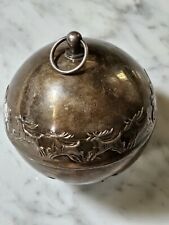 1972 Wallace Silversmiths Christmas Sleigh Bell Ornament picture
