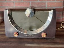 Brown Bakelite Motorola Radio Antique Vintage Model 79XM Mantel Top Tube picture