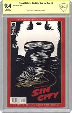 Sin City Hard Goodbye #1 CBCS 9.4 SS Frank Miller 2010 22-1657F1A-064 picture