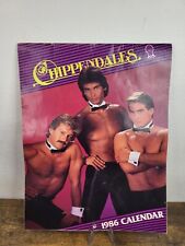 Vintage 1986 Chippendales Calendar Signed picture