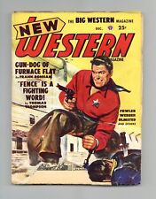New Western Magazine Pulp 2nd Series Dec 1948 Vol. 19 #1 GD/VG 3.0 picture