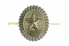 Post - Soviet Russian Russian Army Military Uniform Star Hat Beret Badge Cockade picture