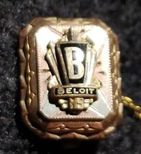 VINTAGE PIN 1/5 10K GOLD FILLED GF BELOIT JEWELRY  picture