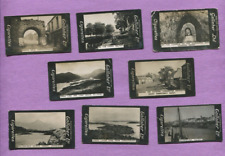 1910 GALLAHER LTD. CIGARETTES IRISH VIEW SCENERY 8 DIFFERENT TOBACCO CARD LOT picture