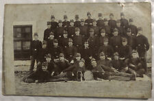 Antique RPPC Real Photo Postcard - Czechoslovakian Military Band 1917 - Posted picture