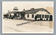RPPC Peggy Ann Restaurant Diner Gas Station SOMERSET KY Real Photo Postcard picture