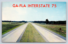 Georgia Florida Interstate 75 Highway VINTAGE POSTCARD picture