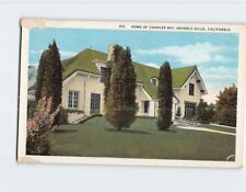 Postcard Home of Charles Ray Beverly Hills California USA picture