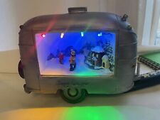 Fashion Musical Lighted & Rotating Trailer Light up Singing Figurines (4.5 by 9) picture