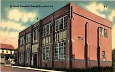 Vintage Postcard- St. Ann's Parochial School, Freeland, PA. picture