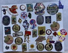 Collector’s Lot Of Snap Back Pins- Most NW Region- Some Vintage picture
