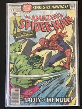 The Amazing Spider-Man #12 Marvel Comics King Size Annual 1978 Spidey vs. Hulk picture