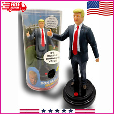 TALKING Donald Trump Figure Says 17 Lines in Trumps REAL Voice USA Bobblehead picture