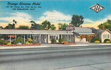 Postcard 1955 San Bernardino California Orange Blossom Motel  24-6337 picture