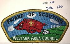 Boy Scout Westark Council 1996 Friend of Scouting CSP SA-6 picture