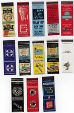 Lot 13 Empty FS Less Than Perfect Matchbook Cover Trains Truck Bus Stop picture