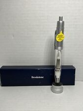 Brookstone Blue LED Pen - Works - Comes with 2 Batteries - NEW in Box picture