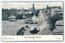 c1910 City of Bendigo Victoria State of Victoria Australia Unposted Postcard picture
