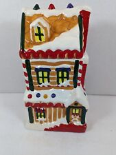Vintage Celebrate The Season Gingerbread Cookie Jar N Box picture